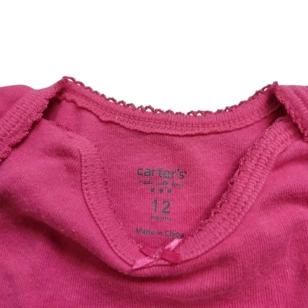 Carter's 2 pc cupcake outfit 12mo